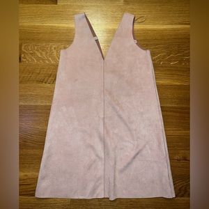 Women’s Zara Dress - Pink suede - size Large - Fast shipping